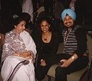 With Suneeta Rao & Daler Mehndi